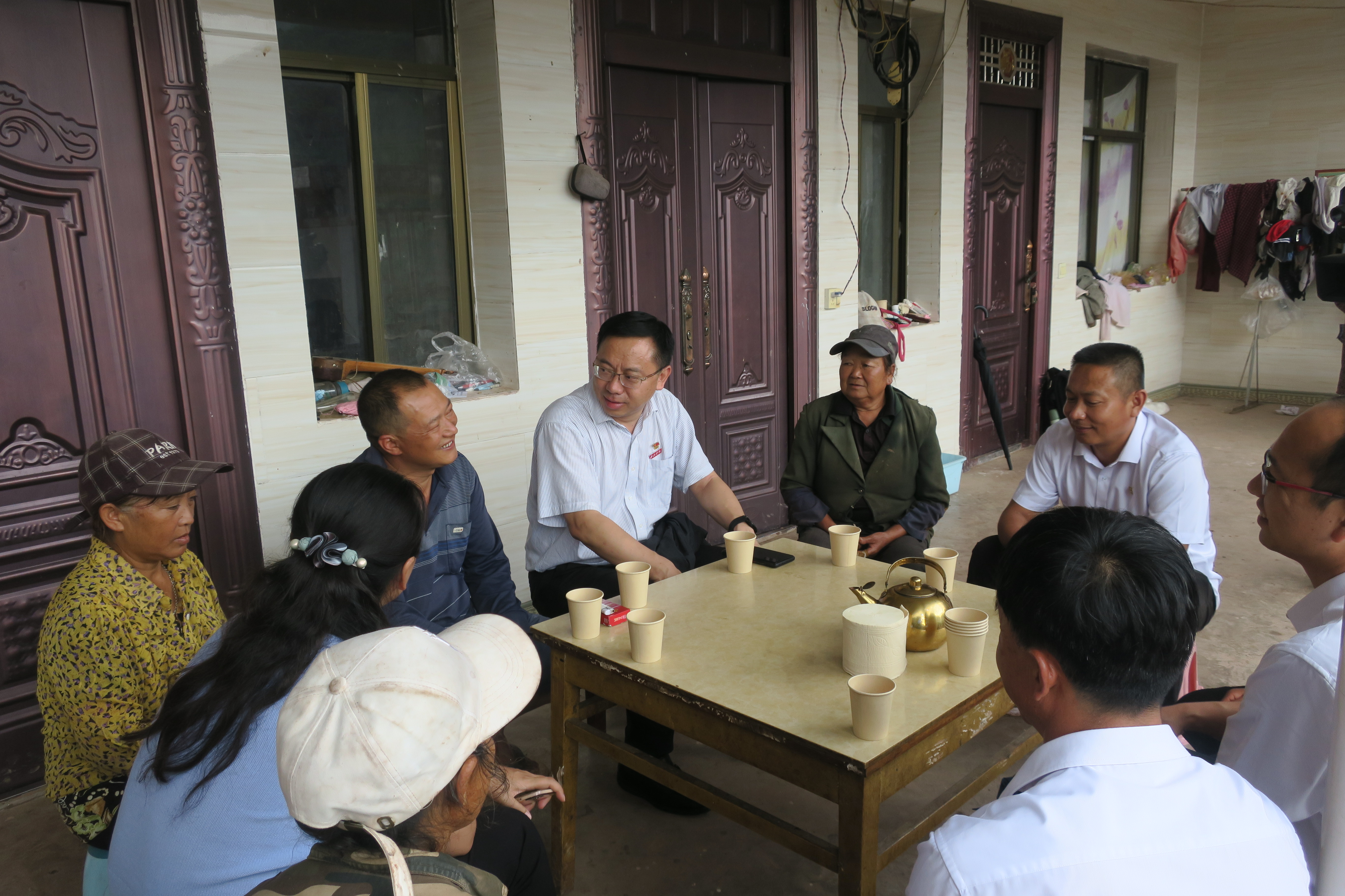 2023.8.12 党委书记胡国云率队到镇沅彝族哈尼族拉祜族自治县开展乡村振兴调研——融媒体中心提供